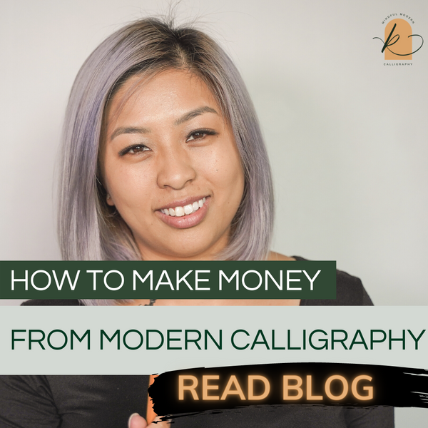 How To Make Money From Modern Calligraphy